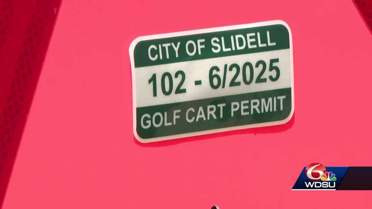 Slidell passes golf cart ordinance