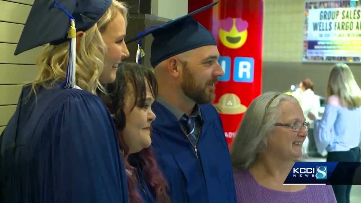 Meet the Iowa family that graduates together, stays together