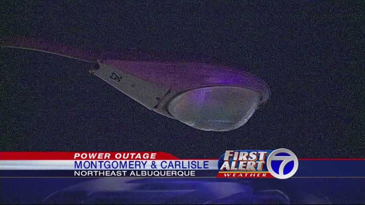 Power Outage in Northeast Albuquerque