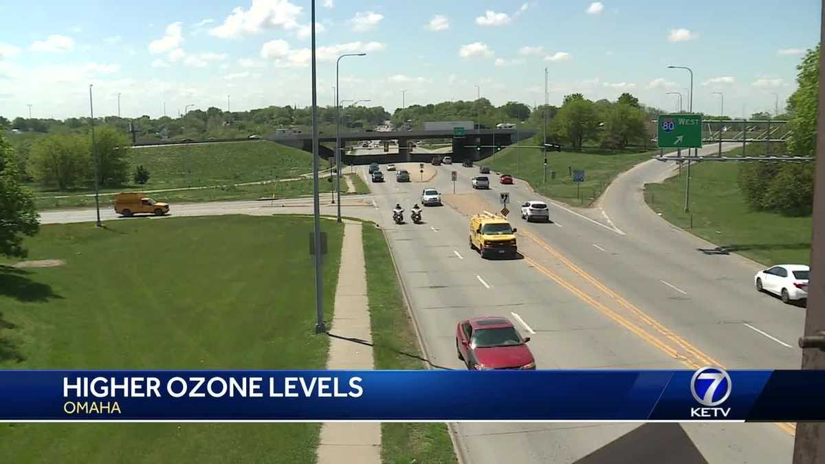 Higher ozone levels in Omaha