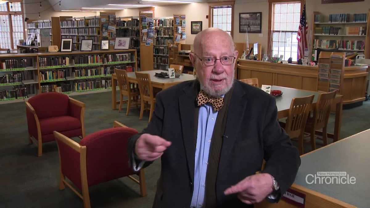 Fritz Wetherbee's New Hampshire: The Nesmith Library in Windham