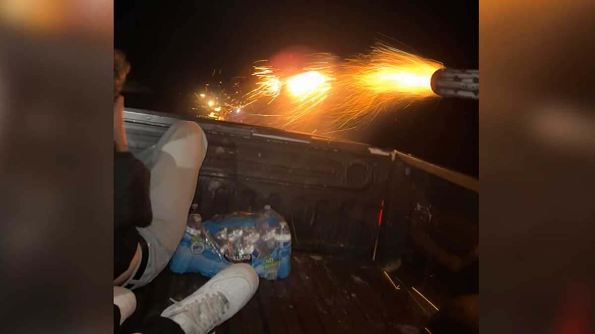 Fireworks lit from moving truck that may have sparked deadly fire - WYFF