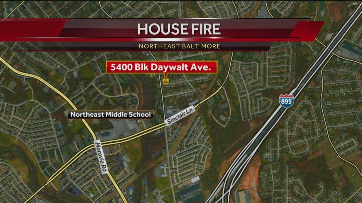 Woman dies in northeast Baltimore fire