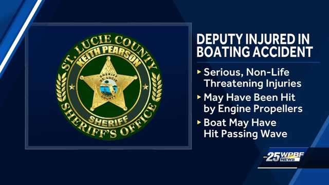 Florida deputy recovering after being thrown from boat - Vimarsana News