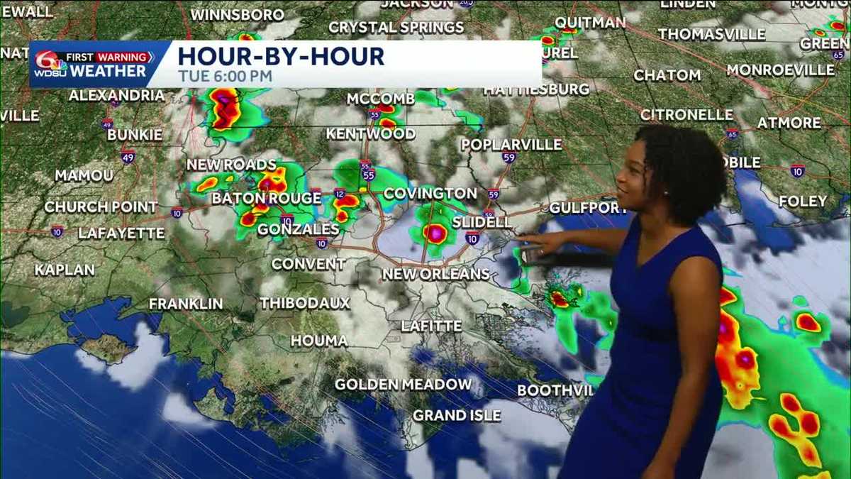 Rinse and repeat forecast as more scattered showers possible throughout ...