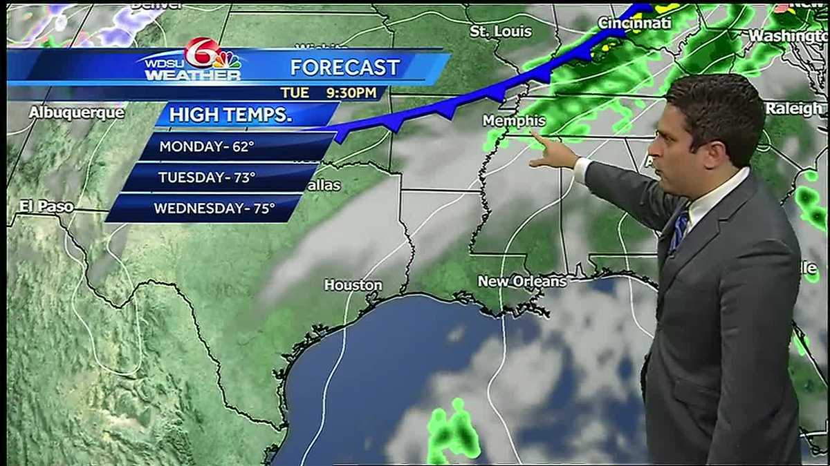 Sunday evening: Chilly tonight; warmer and sunny tomorrow