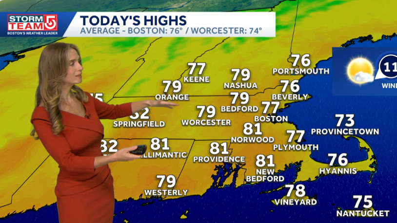  Cool morning; showers on tap midweek