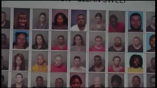 236 people arrested in Operation Clean Sweep