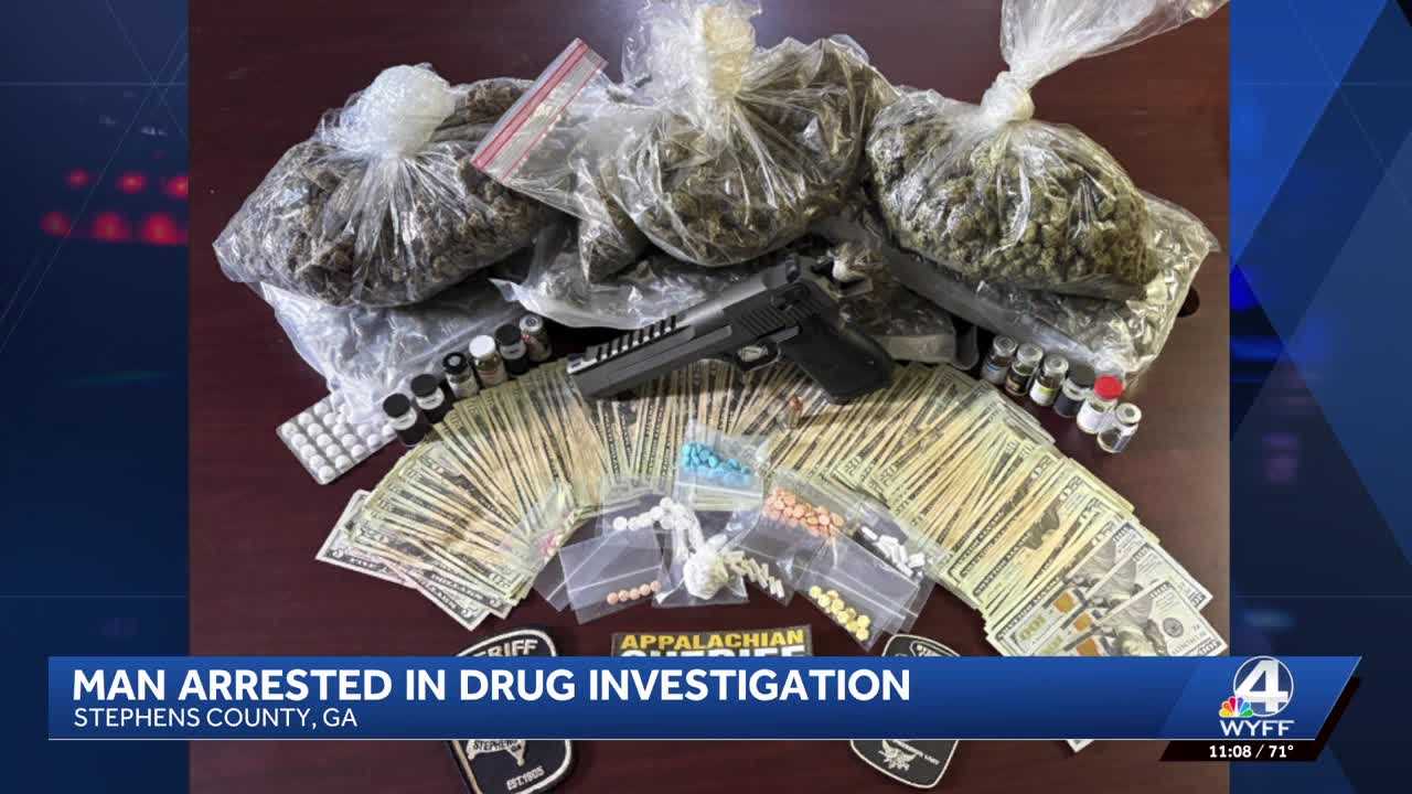 Man faces multiple charges after deputies seize marijuana, cocaine in drug bust