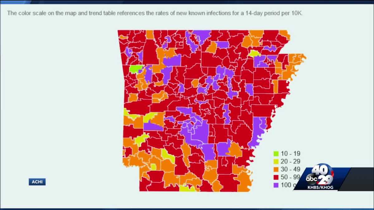 New COVID case numbers from Arkansas school districts expected to be released today