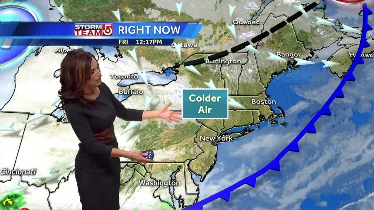 Video: A whole lot of cold air coming in