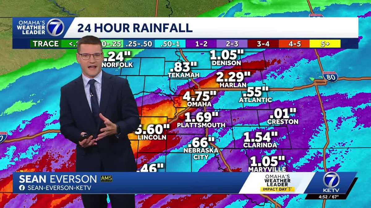 Omaha morning weather forecast for Thursday, October 1 - KETV