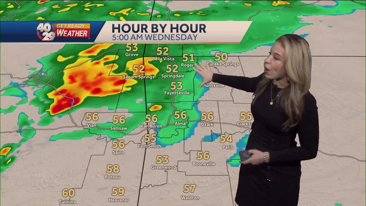 Unseasonably warm today with rain on the way
