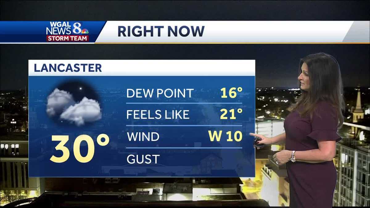 The Winter Chill Hangs On One More Day Before Mild Air Moves Returns To ...