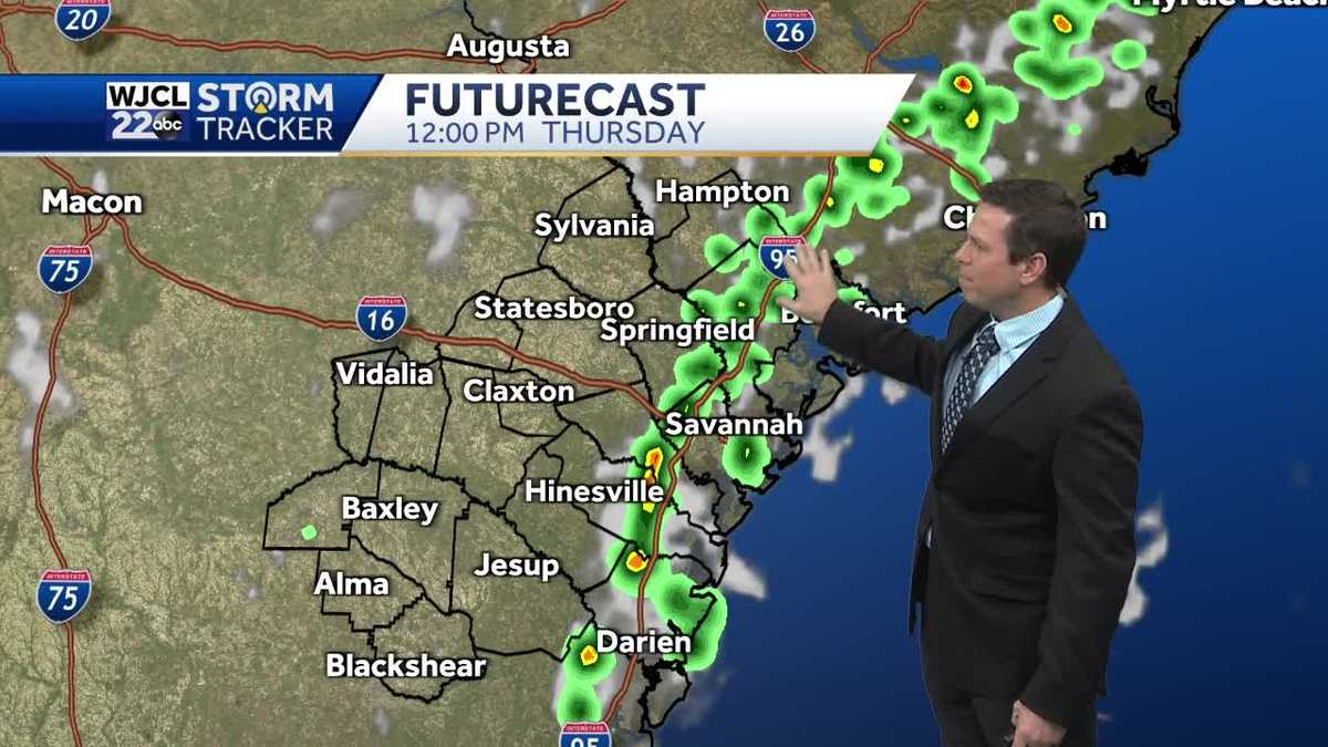 Another humid afternoon with scattered showers or thunderstorms - WJCL