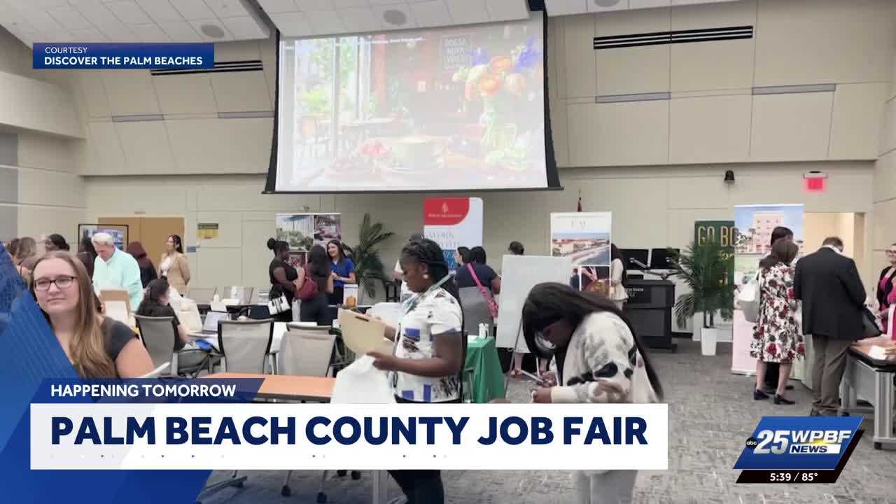 wpbf.com - Angela Rozier - Still seeing the need': Palm Beaches job fair highlights tourism workforce needs