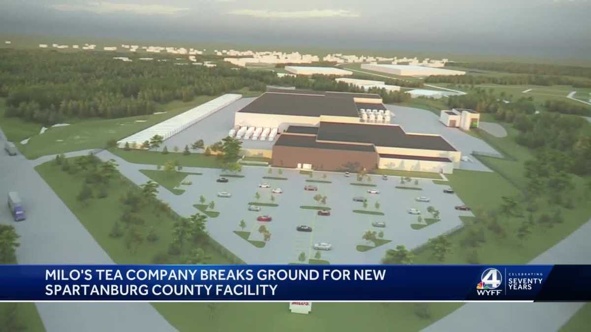 South Carolina Milo’s Tea Company breaks ground at new facility