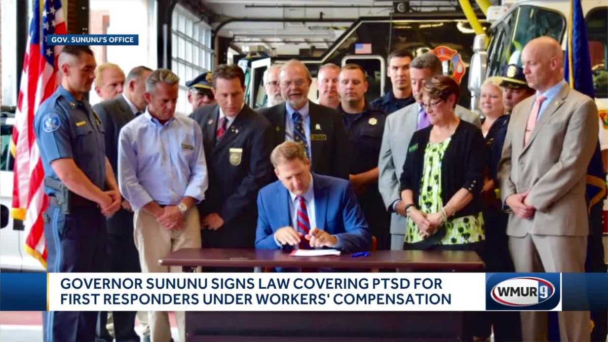 Sununu signs law covering PTSD for first responders