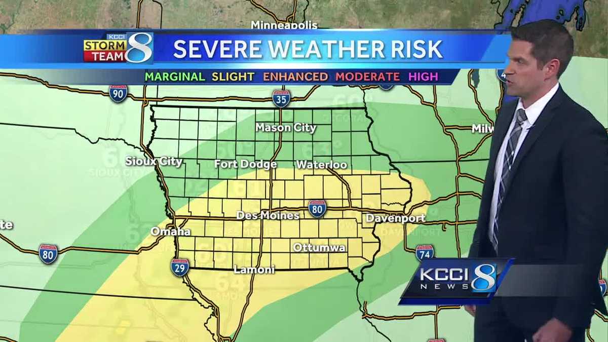 Videocast Severe Weather Risk Wednesday 7683