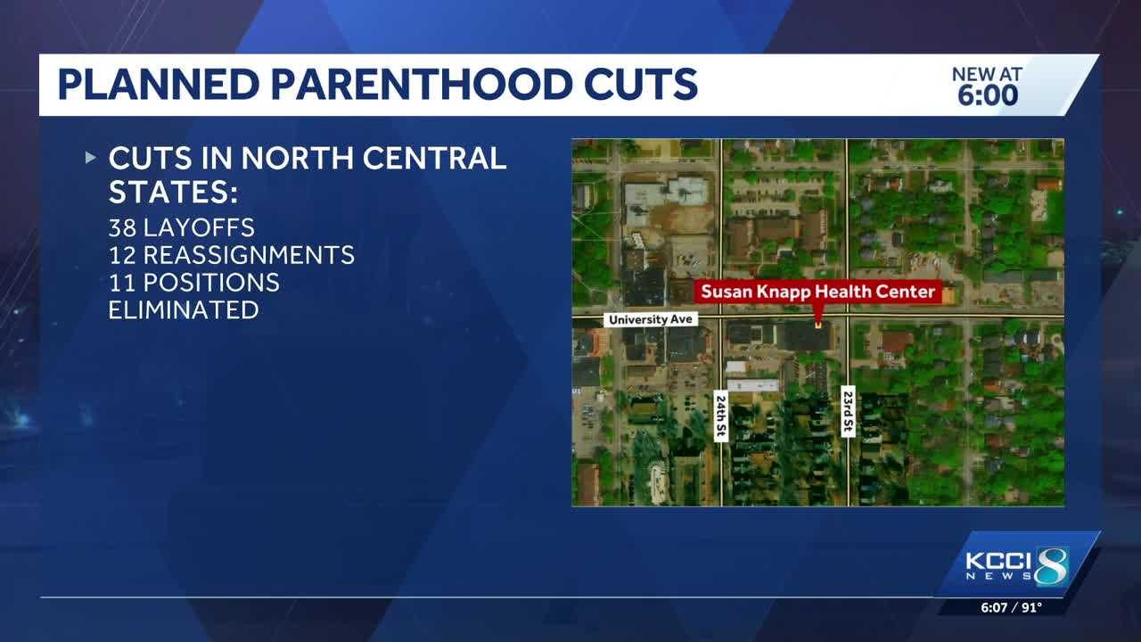 Planned Parenthood to shift care from Iowa City to Des Moines