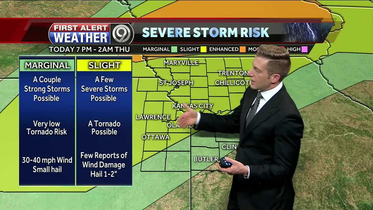 First Alert: Kansas City metro could see severe storms tonight