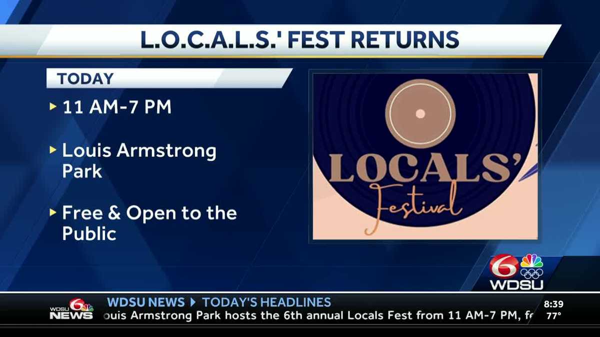 Locals Fest happening Saturday at Armstrong Park in New Orleans