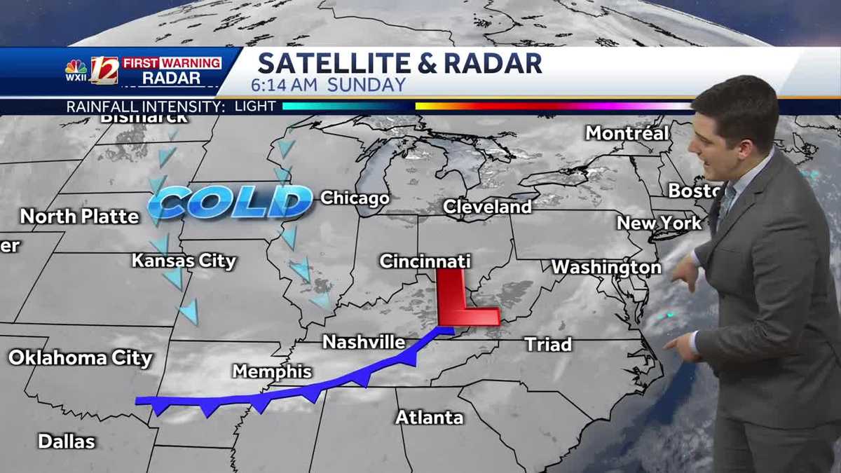 Watch Brisk Sunday Another Blast Of Arctic Air Arrives Monday