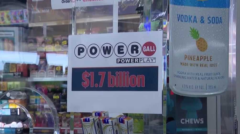 Powerball ticket rush on Christmas Eve