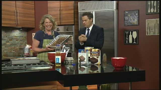 Paula Tracy's newsroom brownies