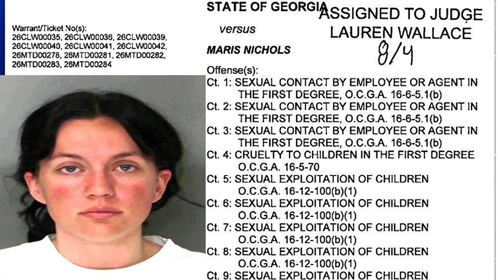 Georgia teacher indicted on 27 counts after allegations of having sex with multiple students