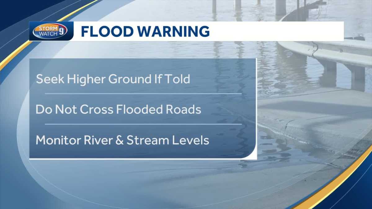 Watch: Flash flood warning issued in northern NH on hot, humid day
