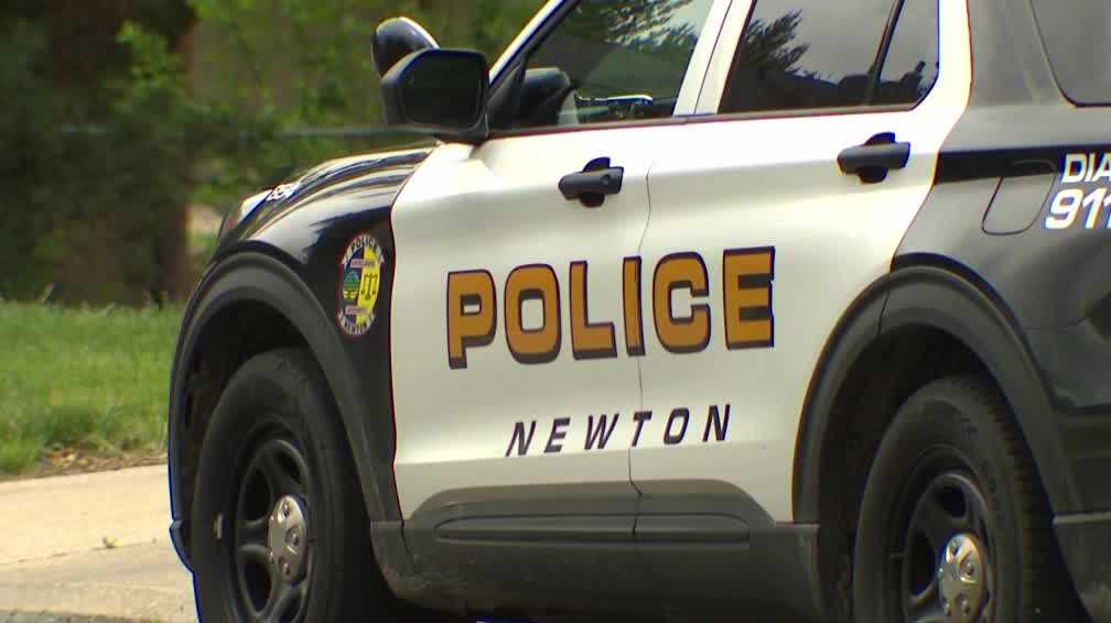 Newton police: Man stole father’s wallet, threatened officers with sword during standoff