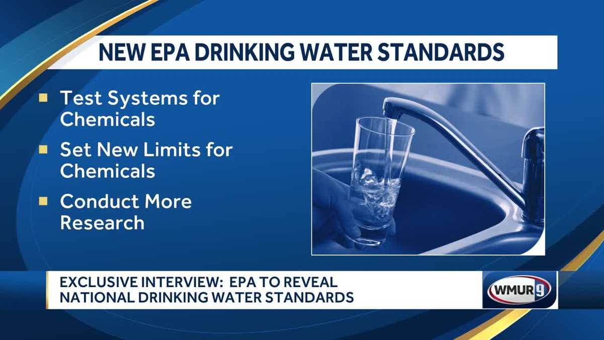 EPA to unveil national drinking water standards Thursday