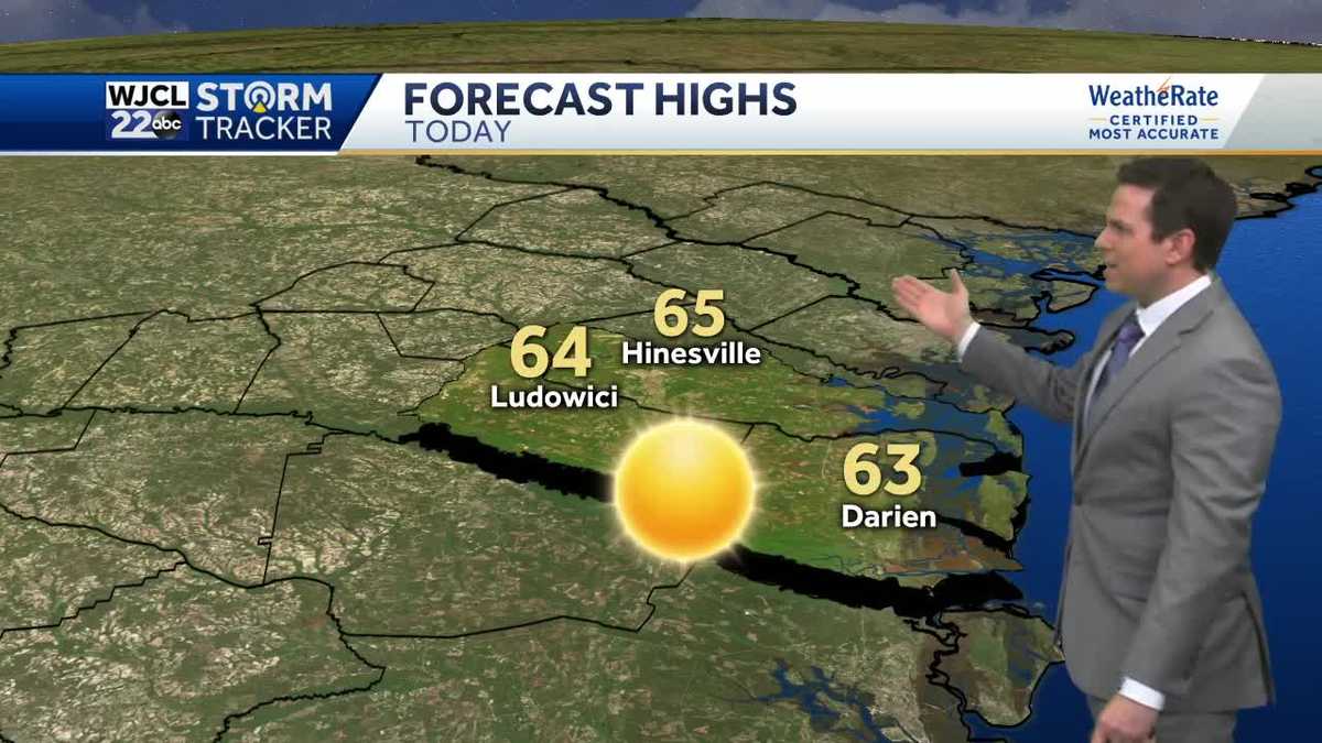 A sunny day with cooler temperatures - WJCL