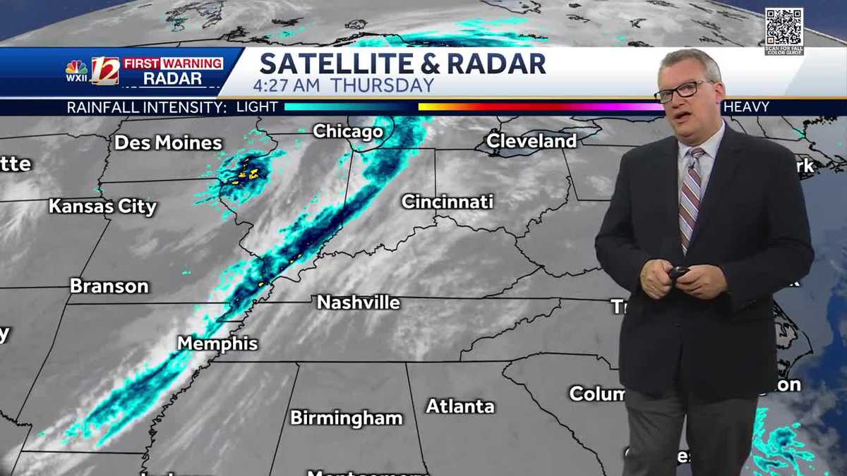 WATCH: Dry and mild Thursday, ahead of rain and wind