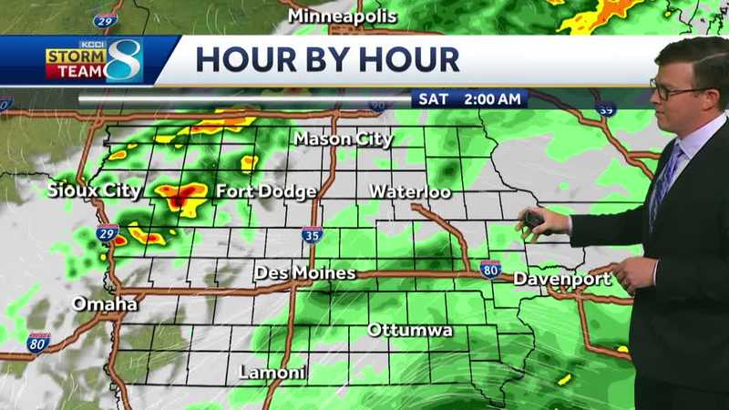 Iowa weather: Sunny and breezy with rain returning for some