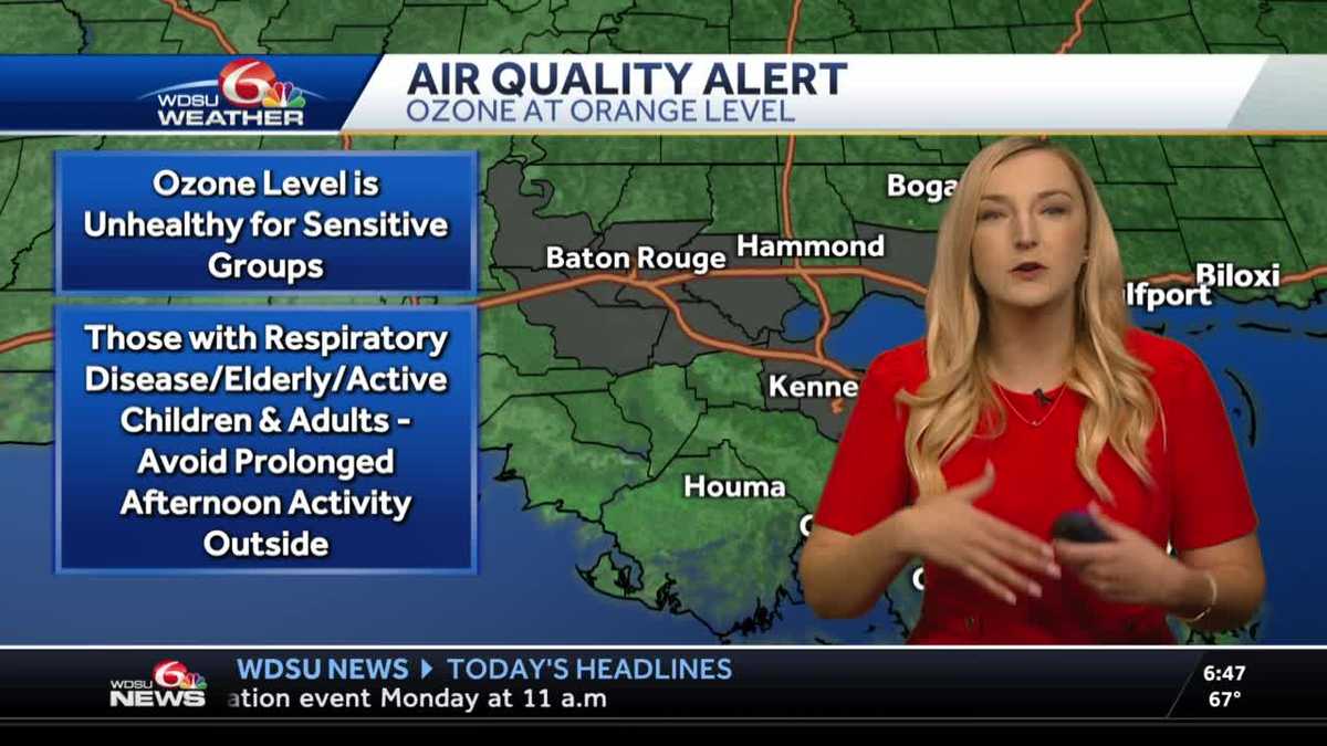 Air Quality Alert Today 9383