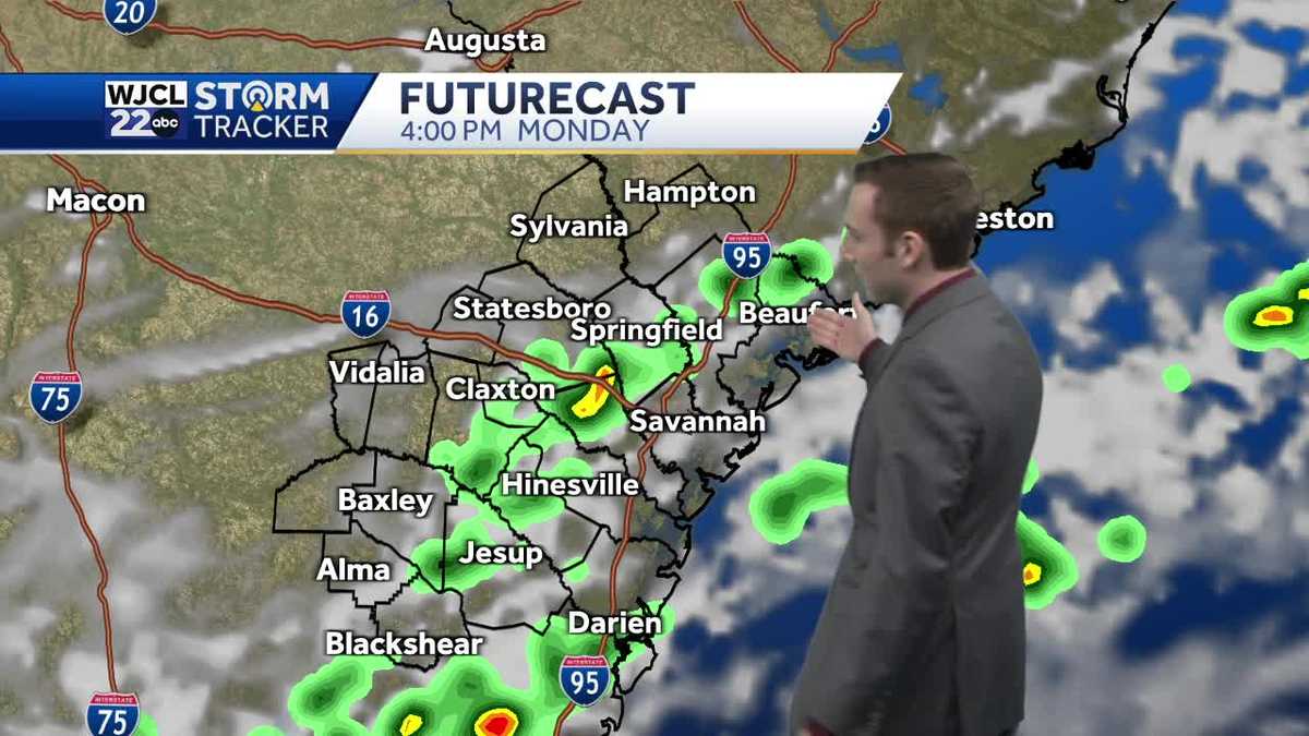 Rain chances return on Monday for SE Georgia and the Lowcountry