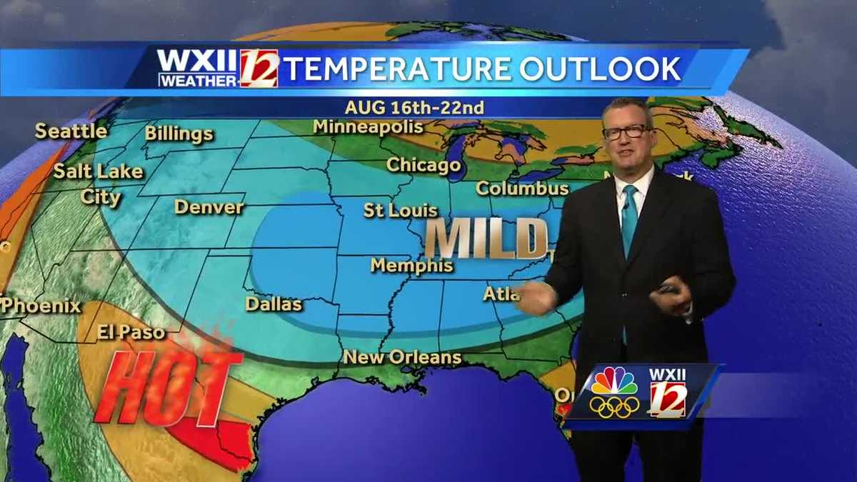 WATCH: Break from summer heat before rain returns