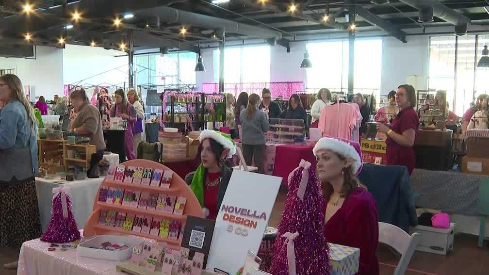 Pinkmas in Louisville celebrates women-owned businesses