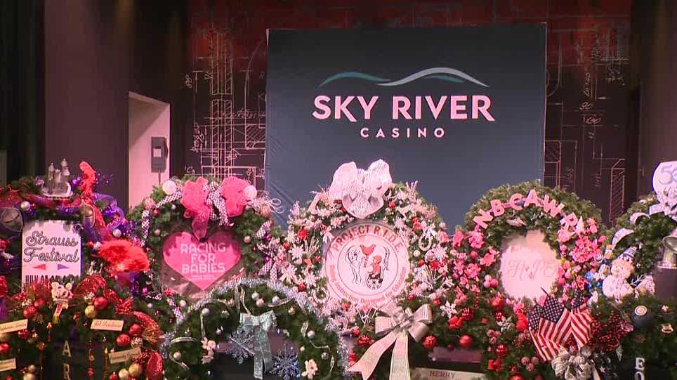 Sky River Casino holds Wreaths of Hope event
