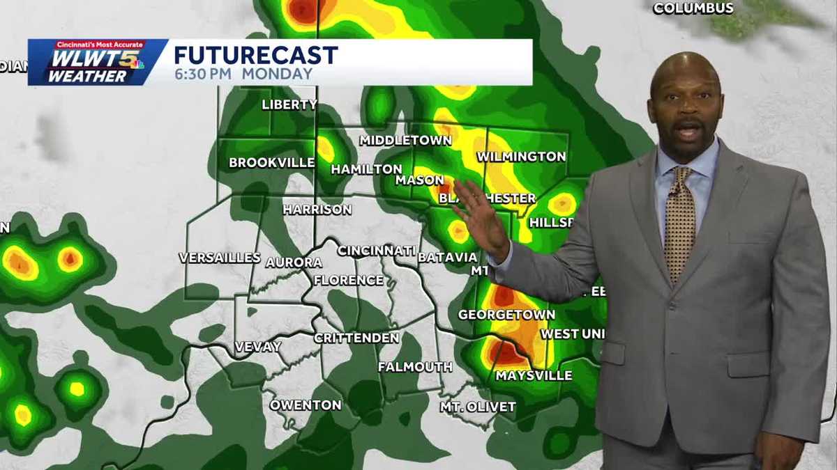 Increasing Humidity And Rain Chances Cincinnati