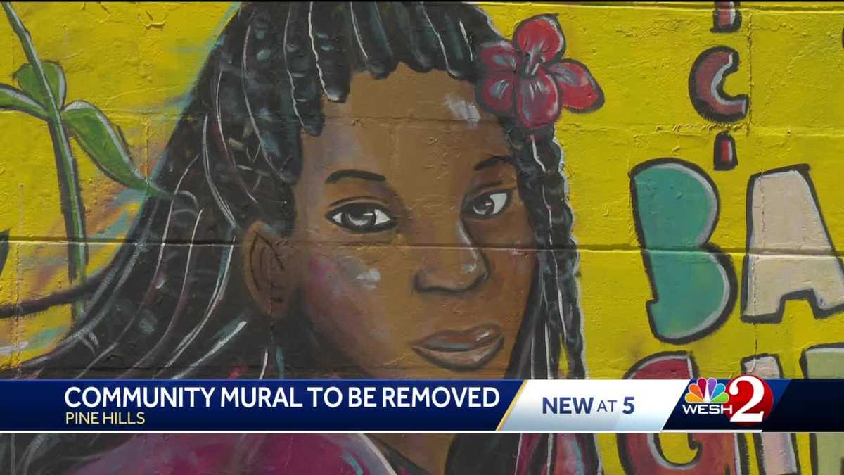 Pine Hills mural scheduled to come down