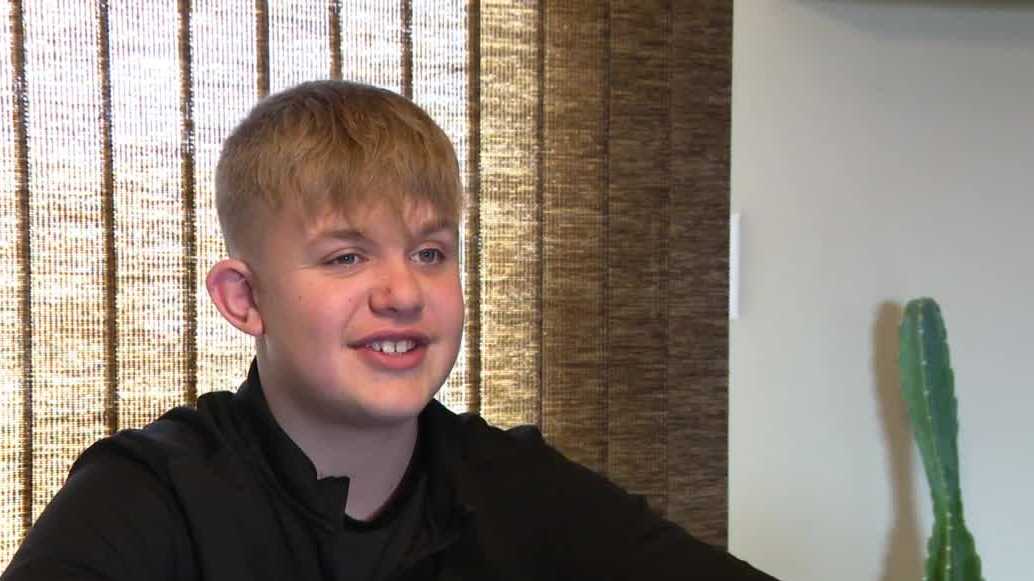 'Like being struck by lightning': 13-year-old from Iowa creates a top NCAA Tournament bracket