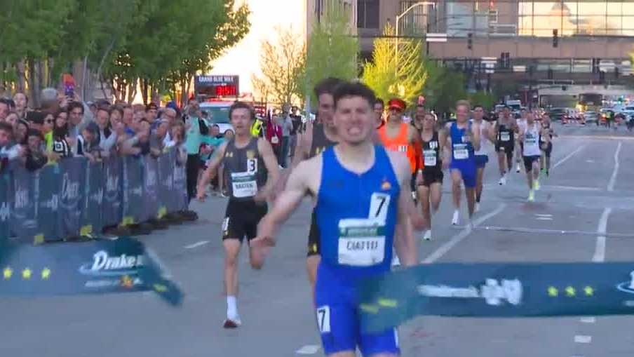 Drake Relays Grand Blue Mile results