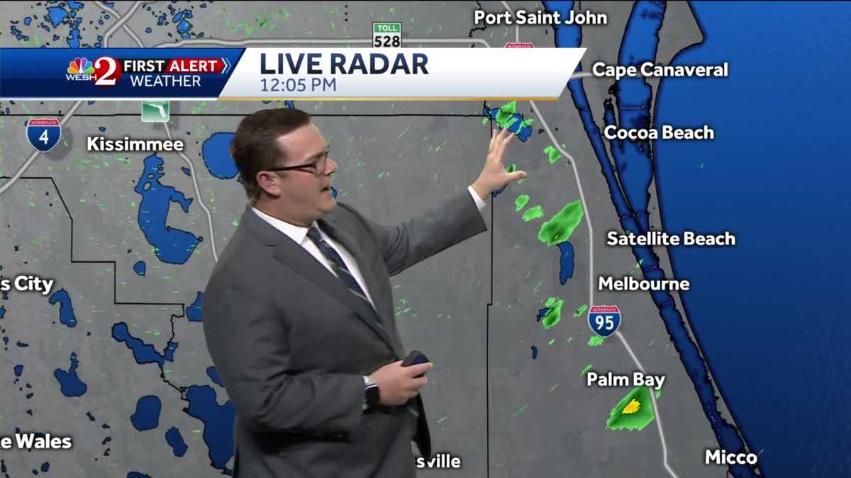 Temperatures climbing to the upper 70s Monday afternoon