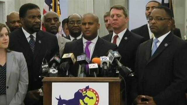 Todd Rutherford speaks on Confederate flag bill