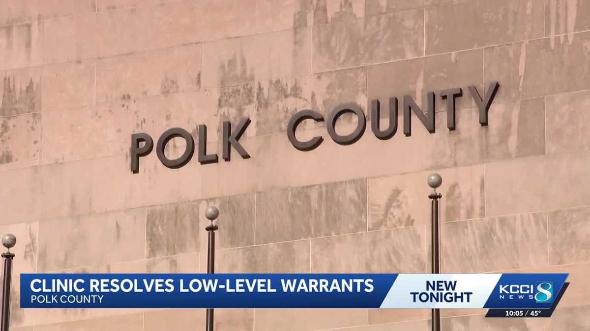 Polk County offers clinic to resolve low-level warrants