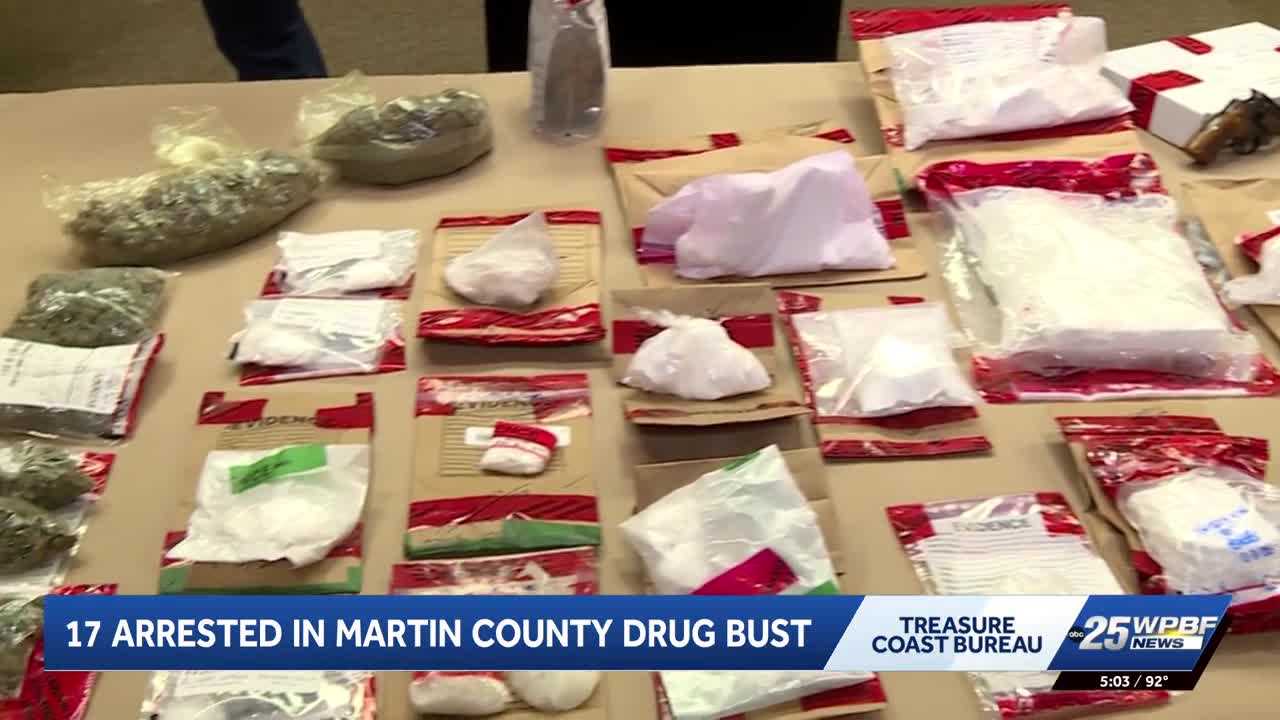 wpbf.com - Angela Rozier - Guns and kilos of cocaine seized in big Treasure Coast drug bust