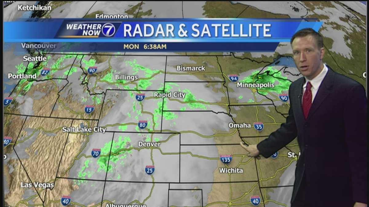 Clouds on the Increase Monday